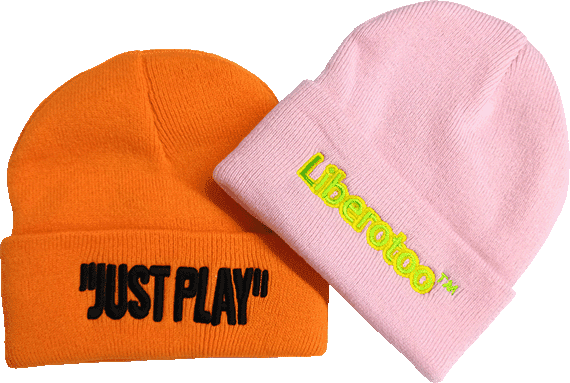 Personalized Custom Embroidered Beanie Hat Custom Logo Design Your