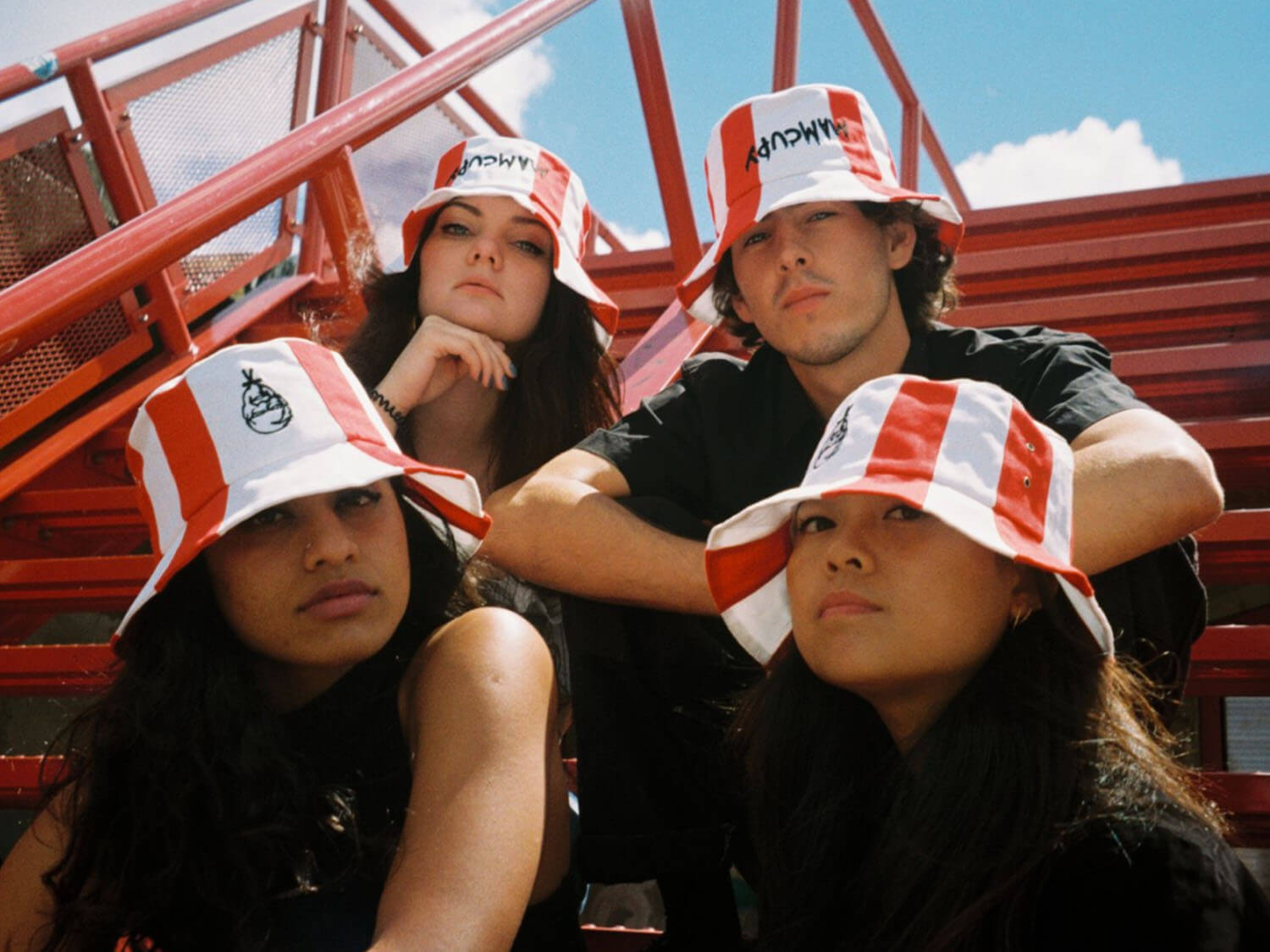 Printed Bucket Hats With Your Sports Club Logo Printed To The