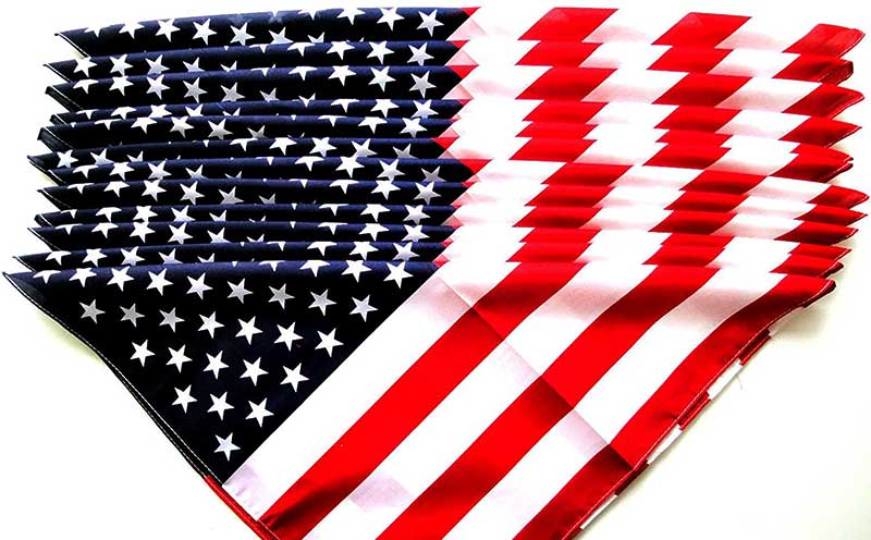 American Flag Bandana for Patriotism