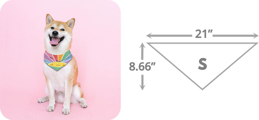 dog bandana size guide-5