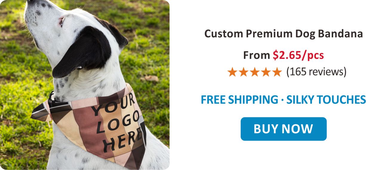 Premium Custom Dog Bandanas 