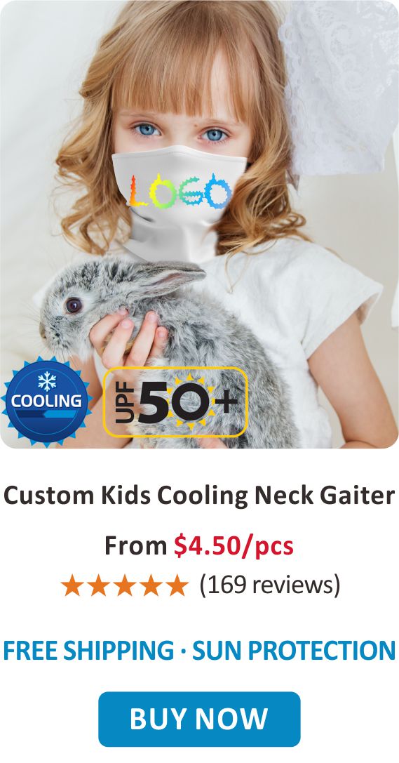 how does a cooling neck gaiter work