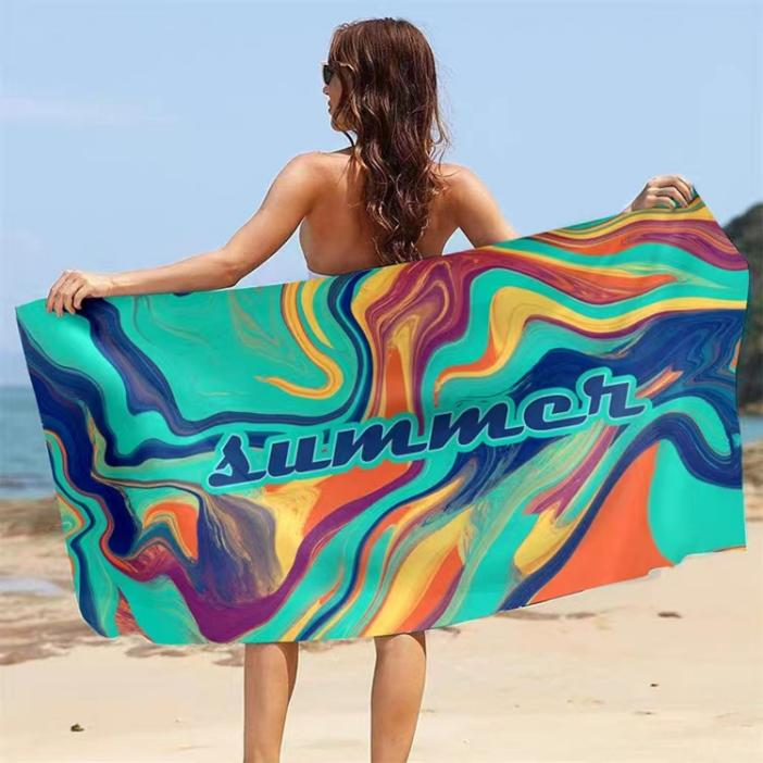 appearance of custom beach towels