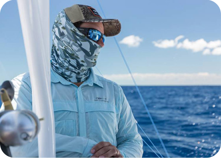 Affordable Wholesale fishing hoodie neck gaiter For Smooth Fishing