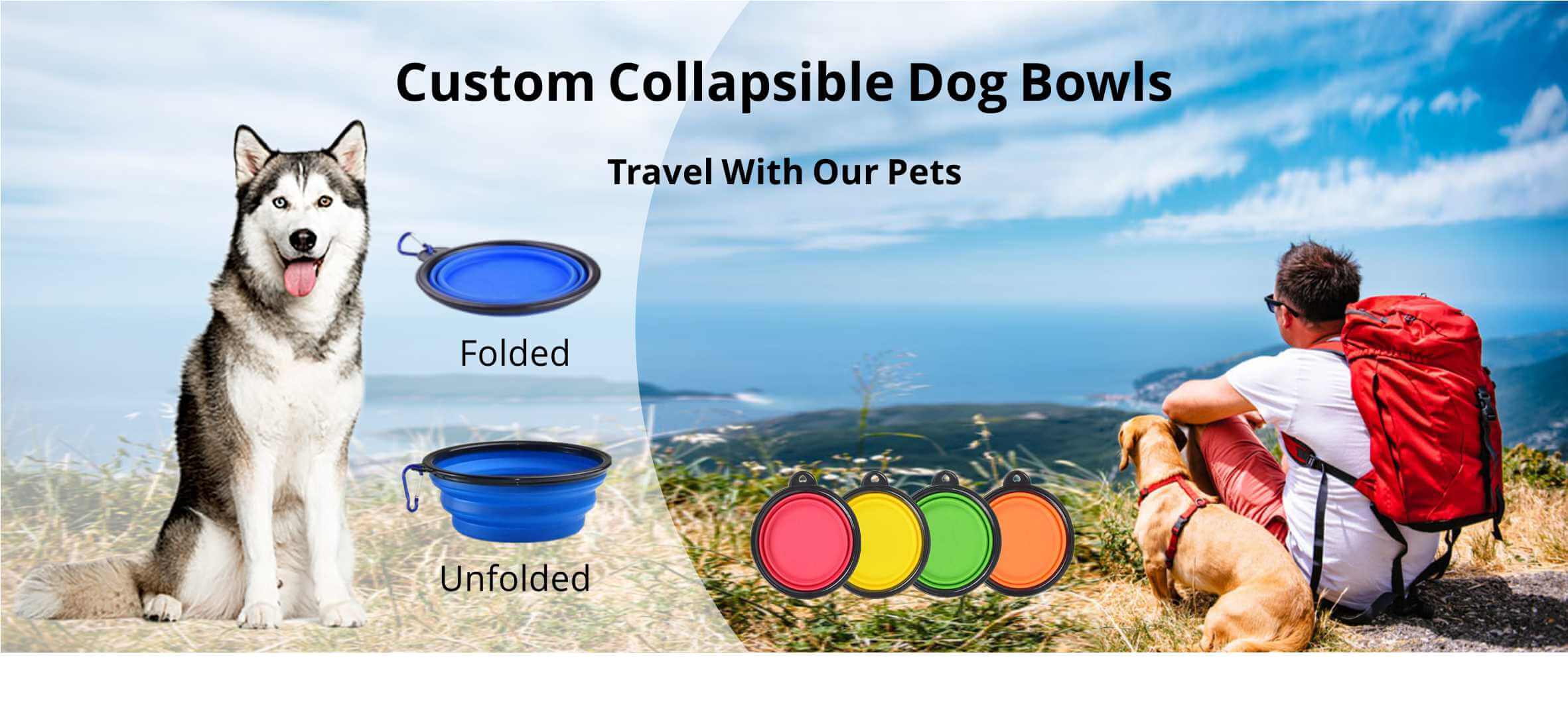 Custom Dog Bowls Wholesale from $3.69