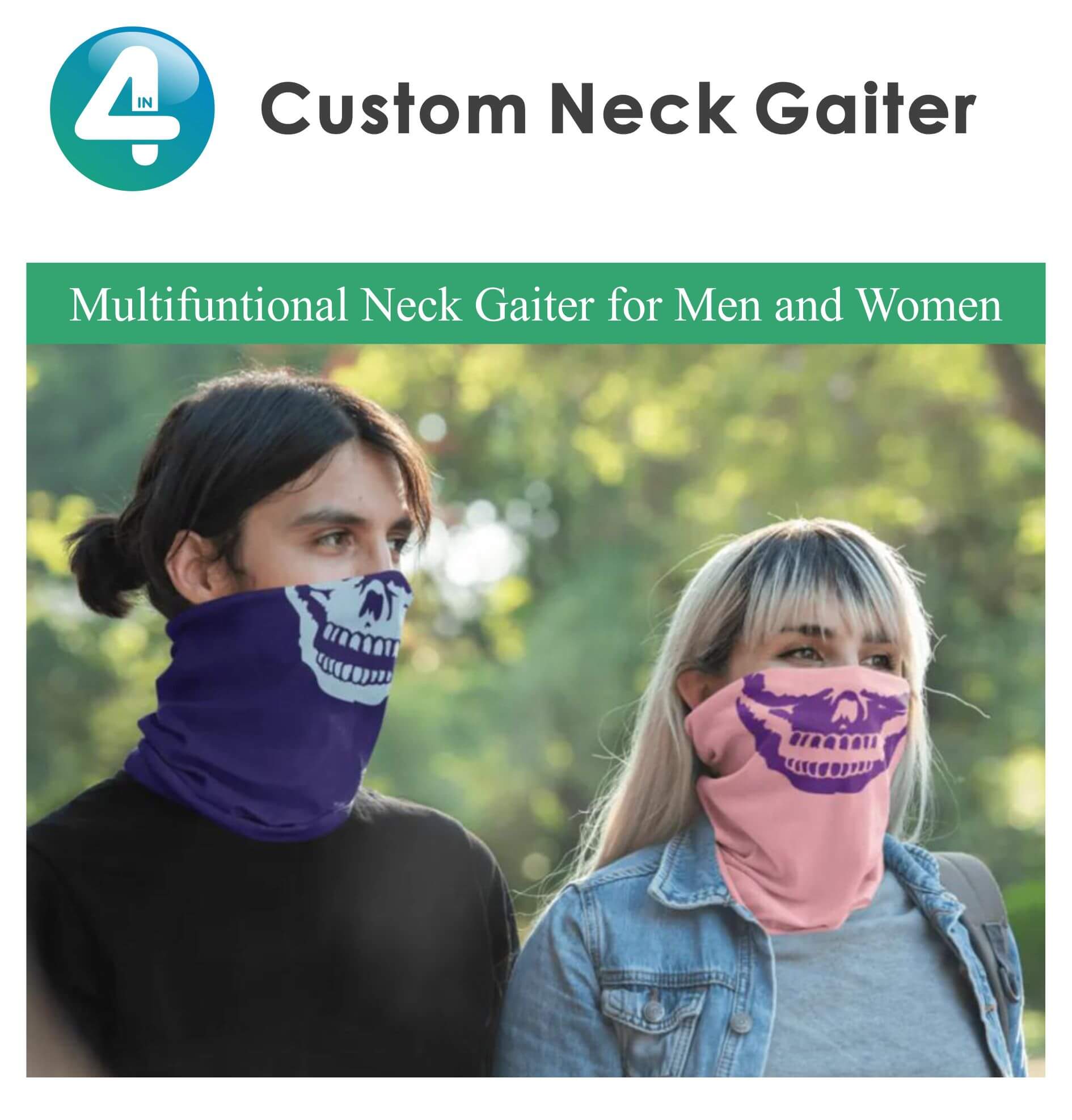 Fishing Neck Gaiter Supplier - 4inBandana®