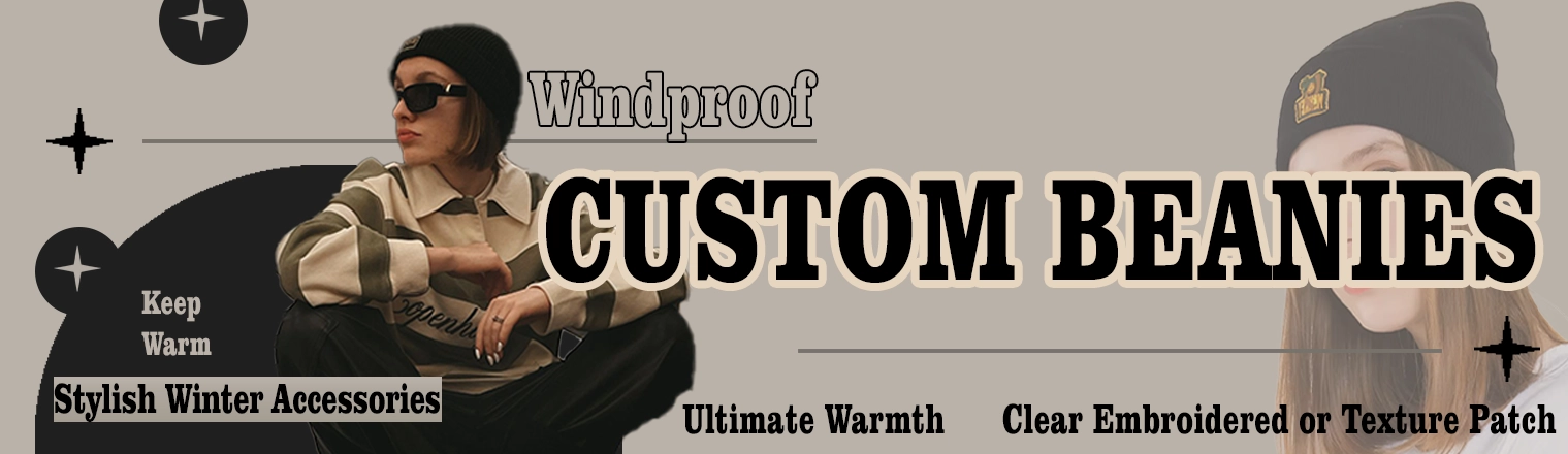 Custom Rapper Banies Bulk Custom Beanies from $4.99 | Logo Beanies