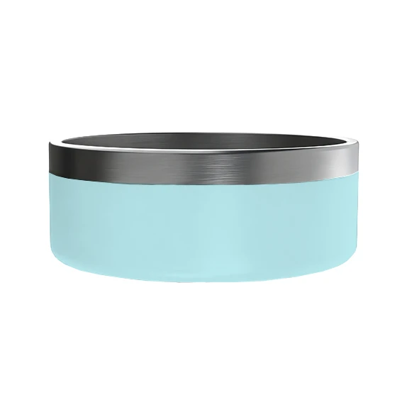 Easy-to-Clean Customized Cylindrical Metal Dog Bowls